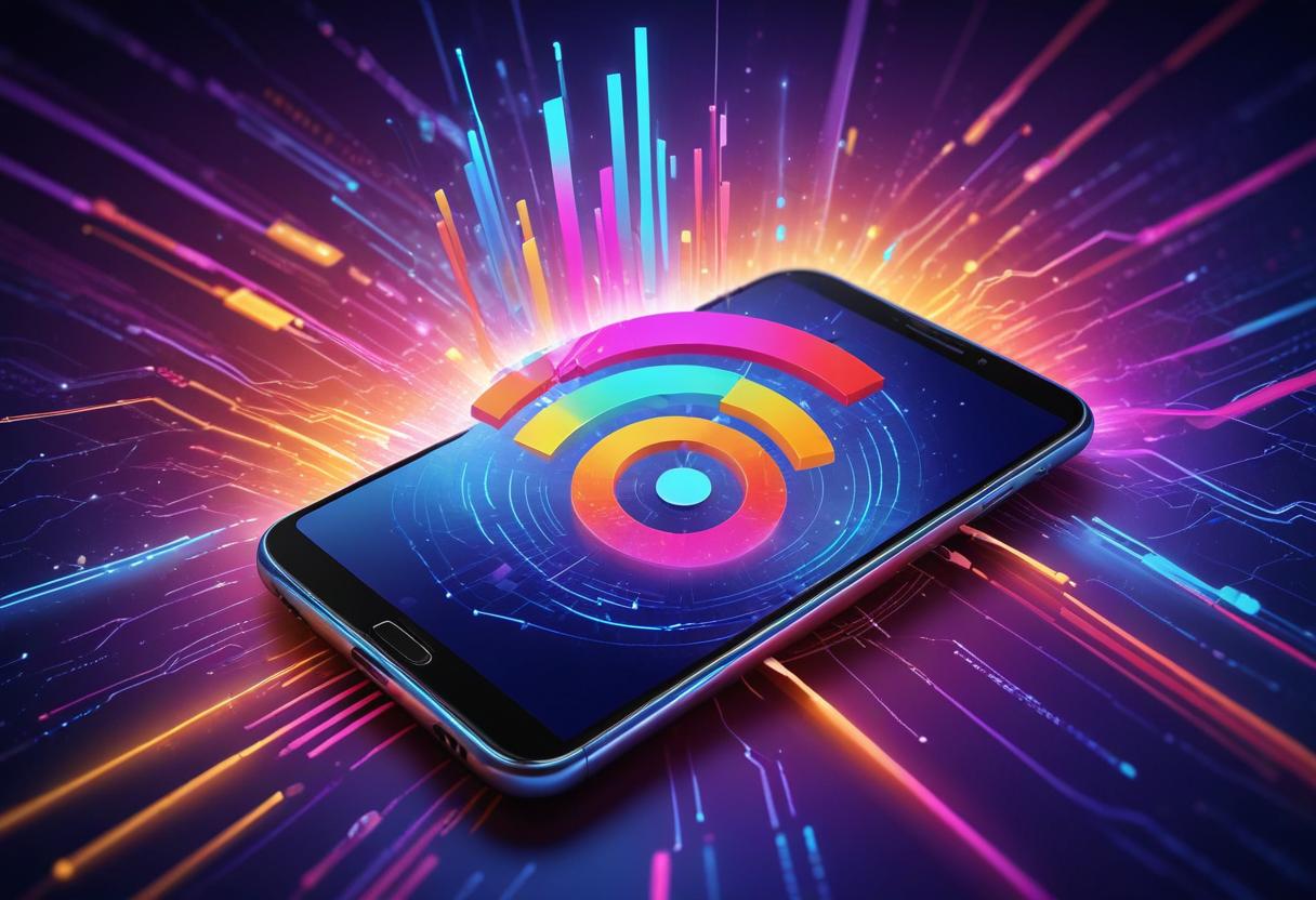 Mobildata – så enkelt är den på eller av illustration